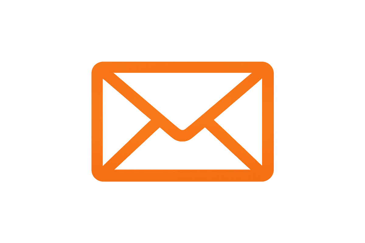 make me an orange mail icon